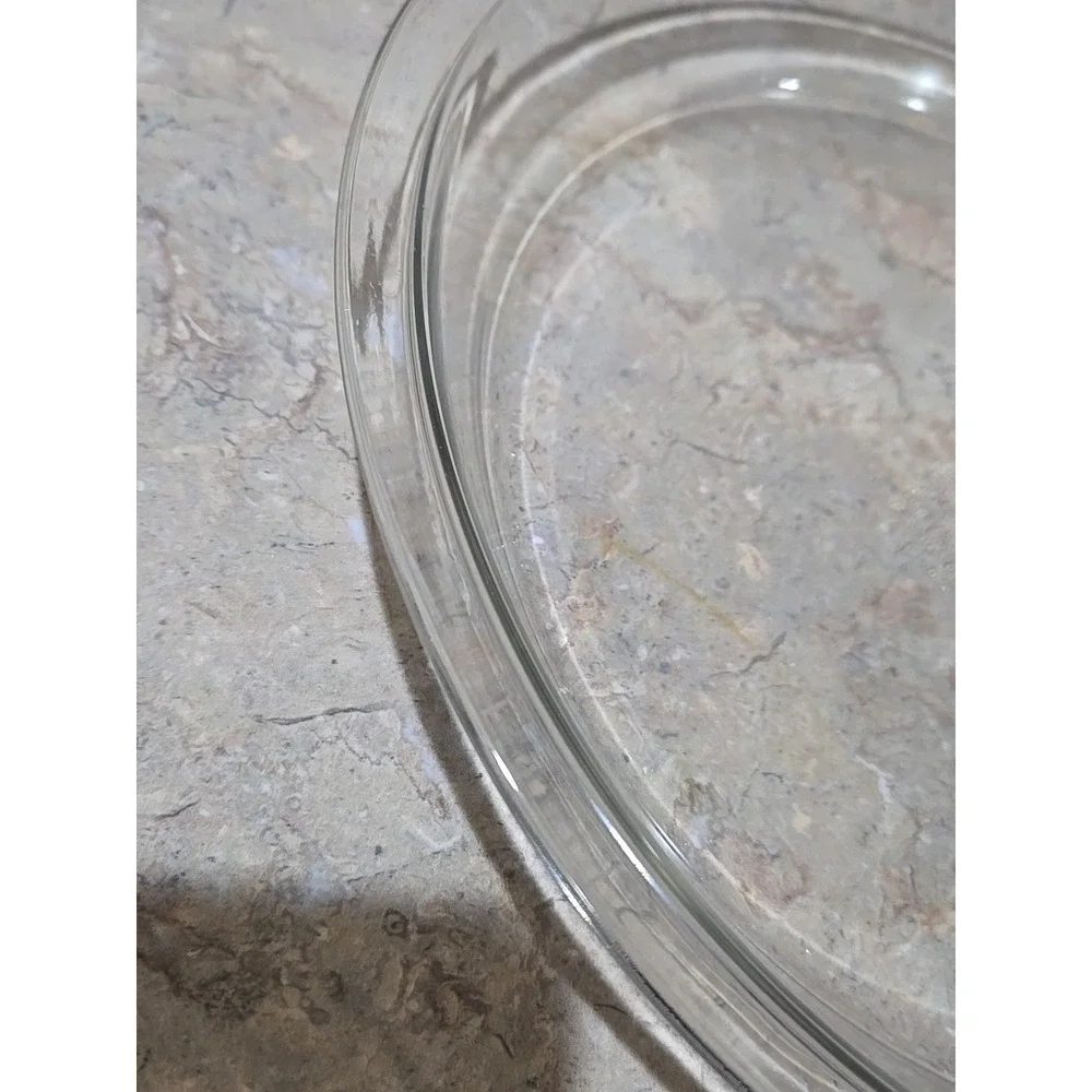 PYREX 210 Clear Glass Pie Dish 10